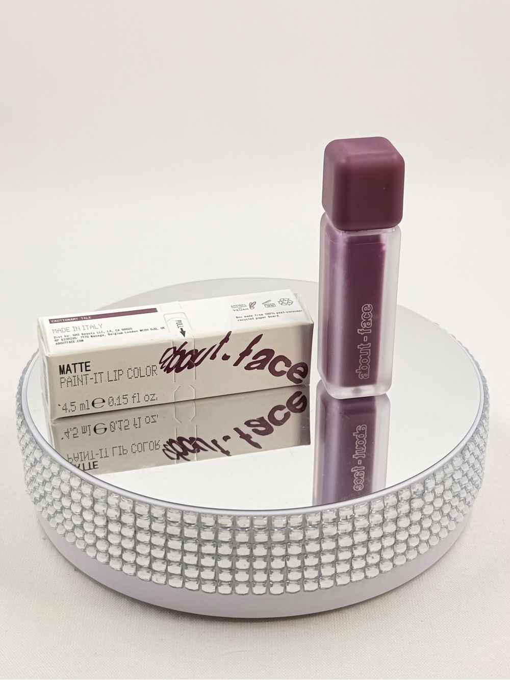 dott. face Matte Liquid Lipstick shade Cautionary Tale BNIB .15 fl oz